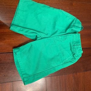 Green shorts